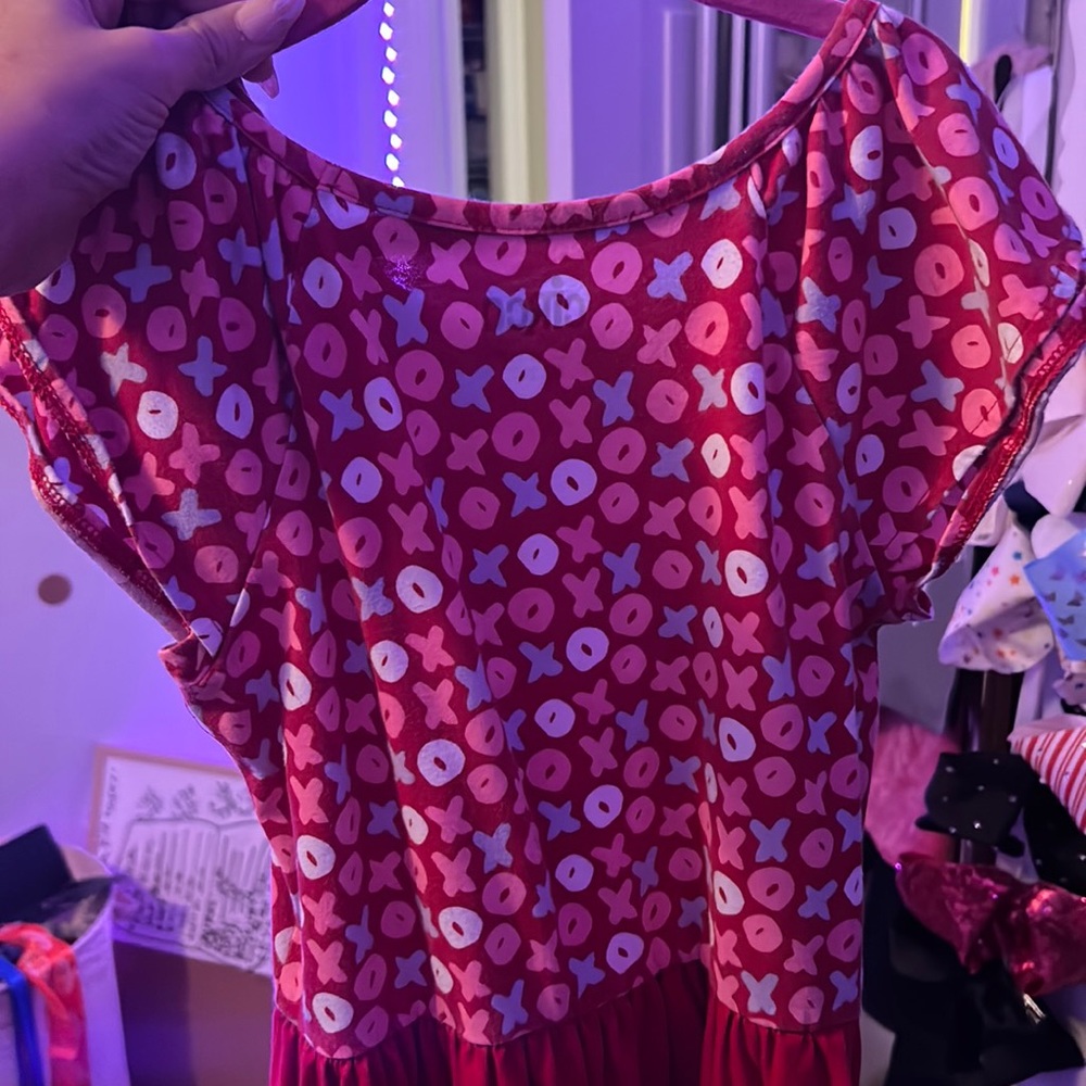 Cute xoxo valentines day dress